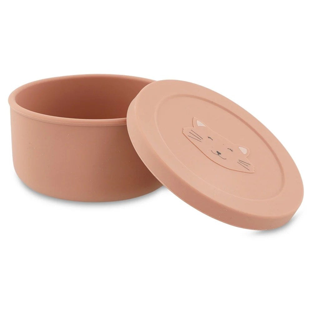 Trixie Snack Pot Silikon Kapaklı Kase - Mrs.Cat