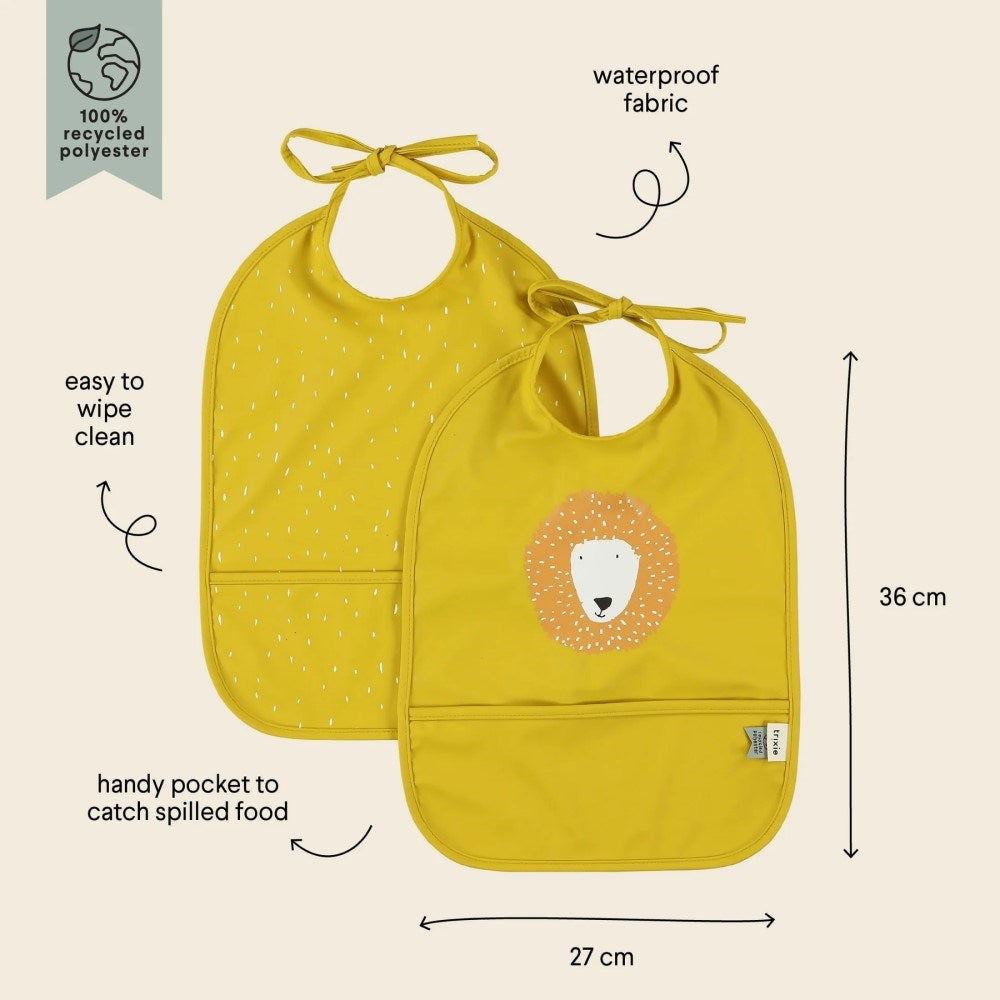 Trixie Waterproof Bib 2'li Su Geçirmez Önlük- Mr.Lion
