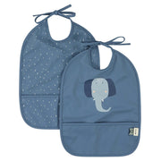 Trixie Waterproof Bib 2'li Su Geçirmez Önlük- Mrs. Elephant