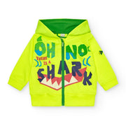 Tuc Tuc  Erkek Çocuk Fermuarlı S-shirt Ceket Yeşil