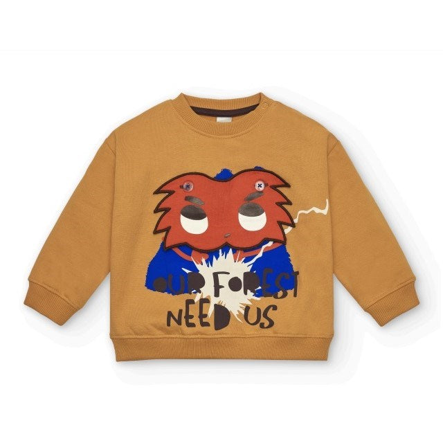 Tuc Tuc Kışlık Erkek Çocuk Sweat Hardal
