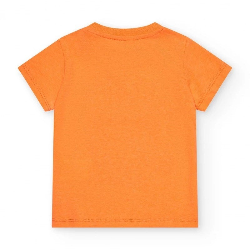 Tuc Tuc Yazlık Erkek Çocuk T-shirt Turuncu