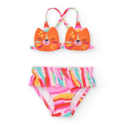 Tuc Tuc Yazlık Kız Bikini Pembe