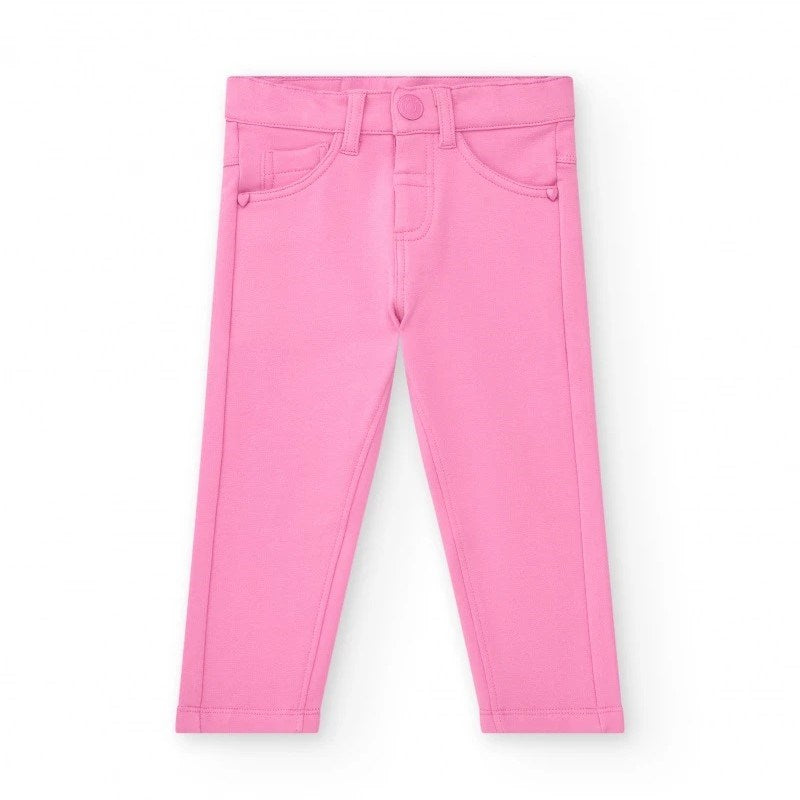 Tuc Tuc Yazlık Kız Çocuk Tayt Pantolon Pembe