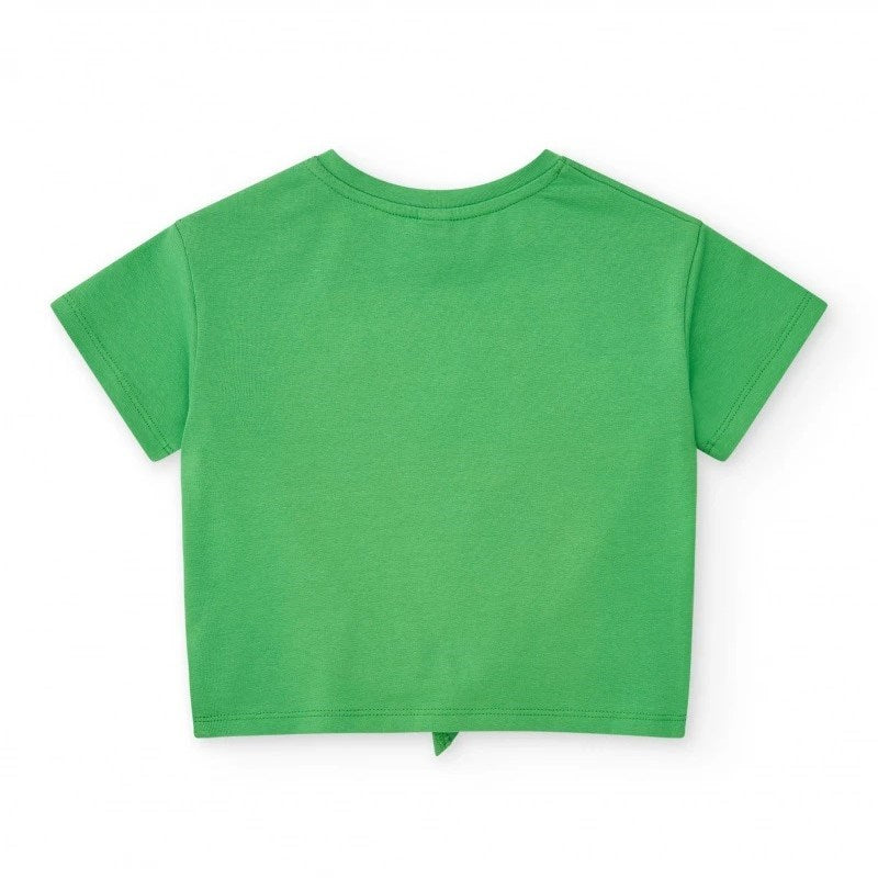 Tuc Tuc Yazlık Kız Kısa Kol T-shirt Yeşil