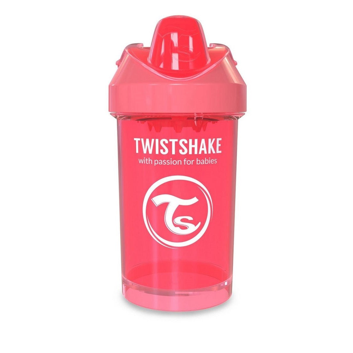 Twistshake Crawler Cup Suluk 8 Ay+ 300 ml Şeftali STD