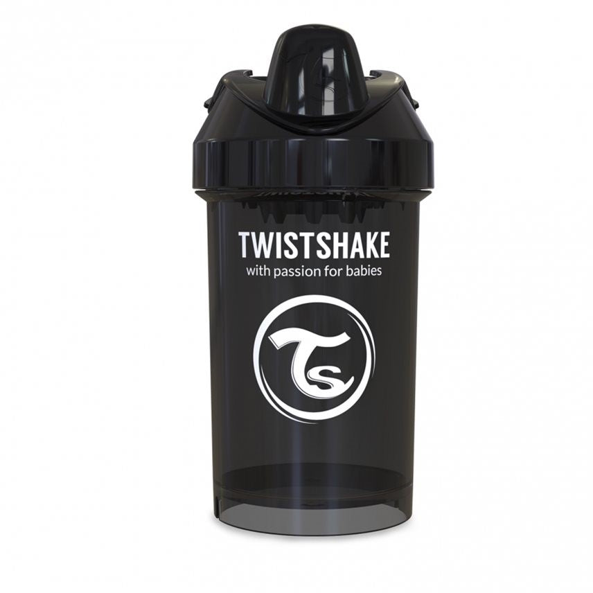 Twistshake Crawler Cup Suluk 8 Ay+ 300 ml Siyah STD