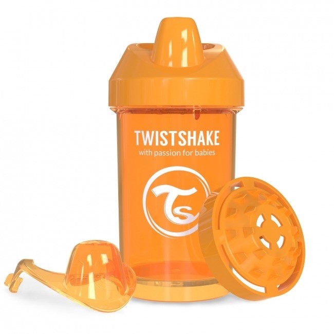 Twistshake Crawler Cup Suluk 8 Ay+ 300 ml Turuncu STD