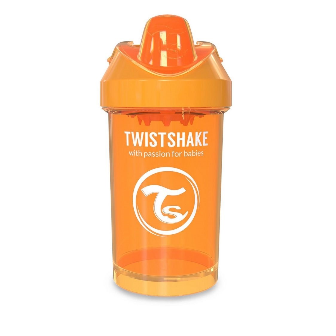 Twistshake Crawler Cup Suluk 8 Ay+ 300 ml Turuncu STD