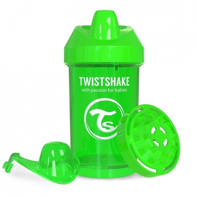 Twistshake Crawler Cup Suluk 8 Ay+ 300 ml Yeşil STD