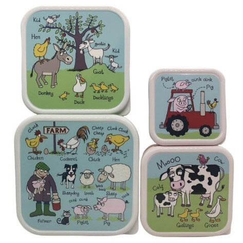 Tyrrell Katz 4'lü Atıştırma Kutusu Farmyard