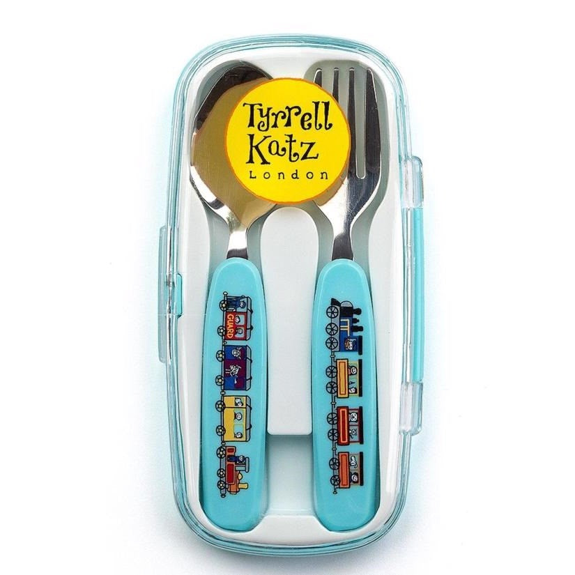 Tyrrell Katz Kutulu Çatal Kaşık Seti Trains