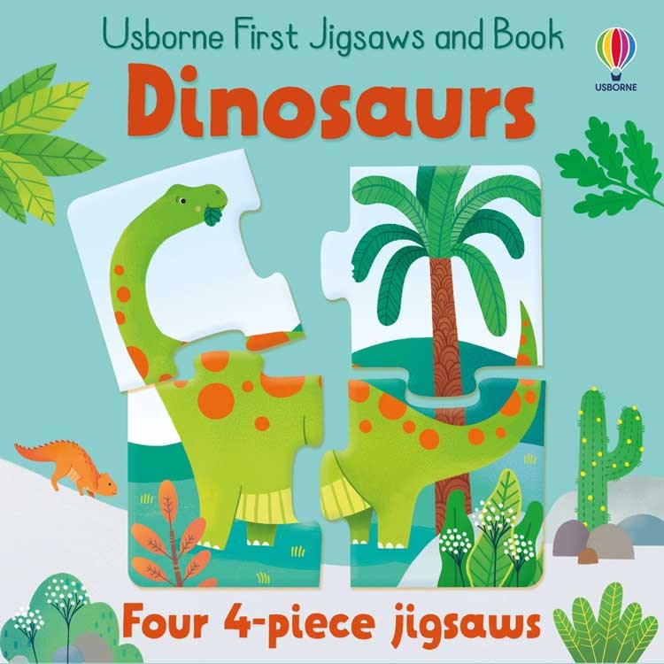 Usborne First Jigsaws: Dinosaurs Eğitici Kitap