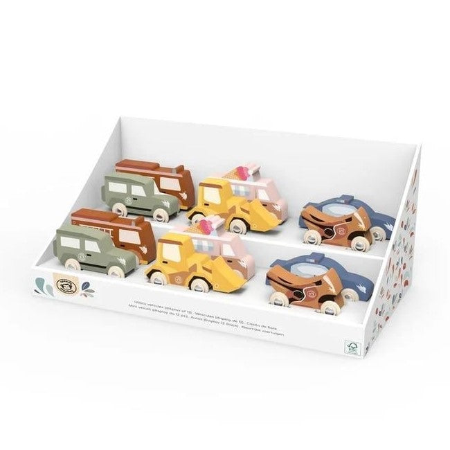 Speedy Monkey Hizmet Araçları Oyun Seti 12 li