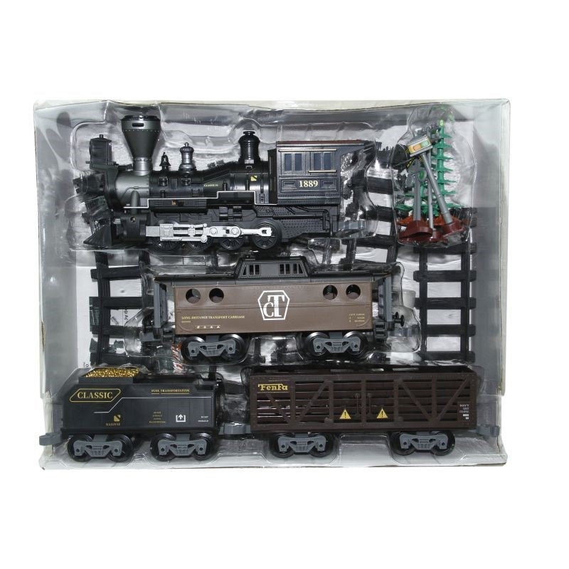 Vardem Işıklı ve Sesli 30 Parça Classic Buharlı Tren Set