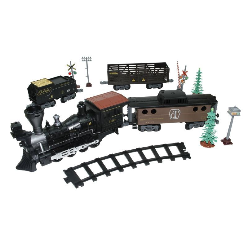 Vardem Işıklı ve Sesli 30 Parça Classic Buharlı Tren Set