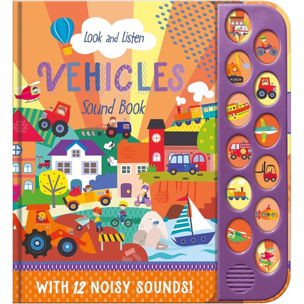 Vehicles (12 Button Sound Book)