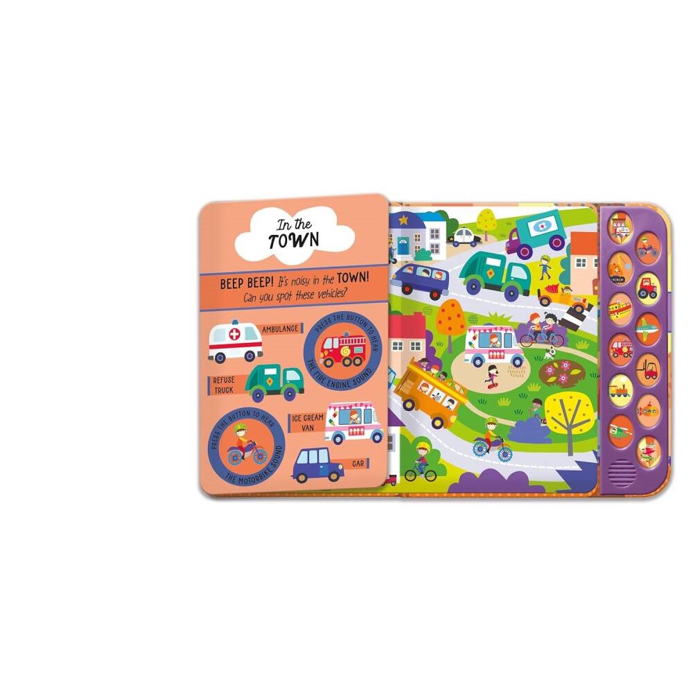 Vehicles (12 Button Sound Book)