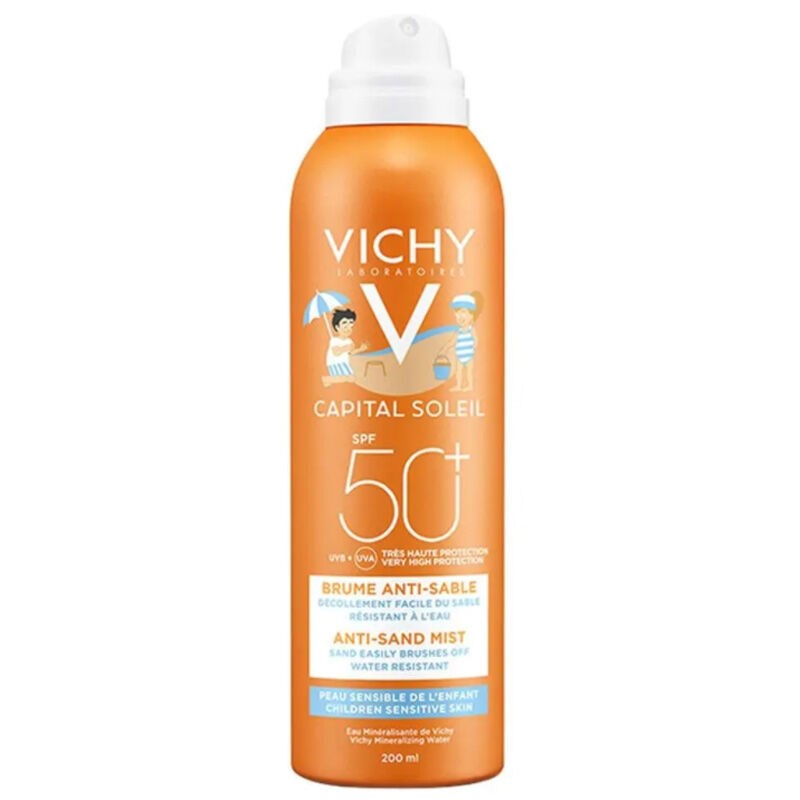 Vichy Capital Soleil Spf50+ Çocuklar İçin Yüksek Korumalı Güneş Spreyi 200ml STD
