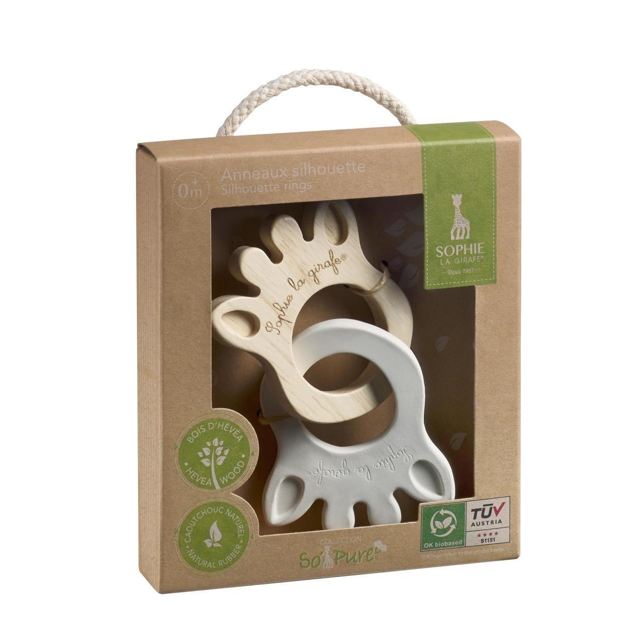 Vulli Sophie la Girafe So Pure Silhouette Rings Diş Kaşıyıcı