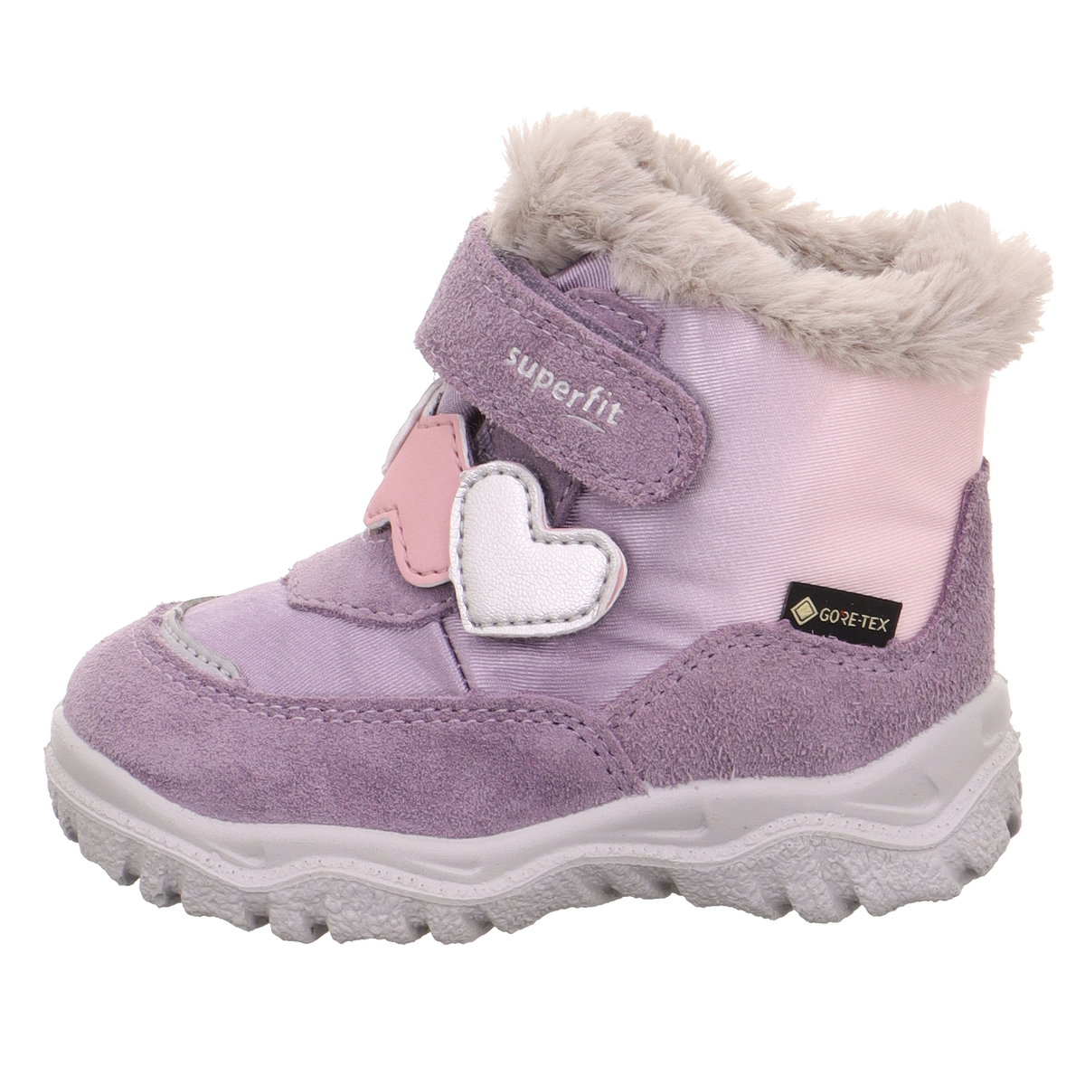 SuperFit Kışlık Kız Çocuk Husky Goretex Bot Lila