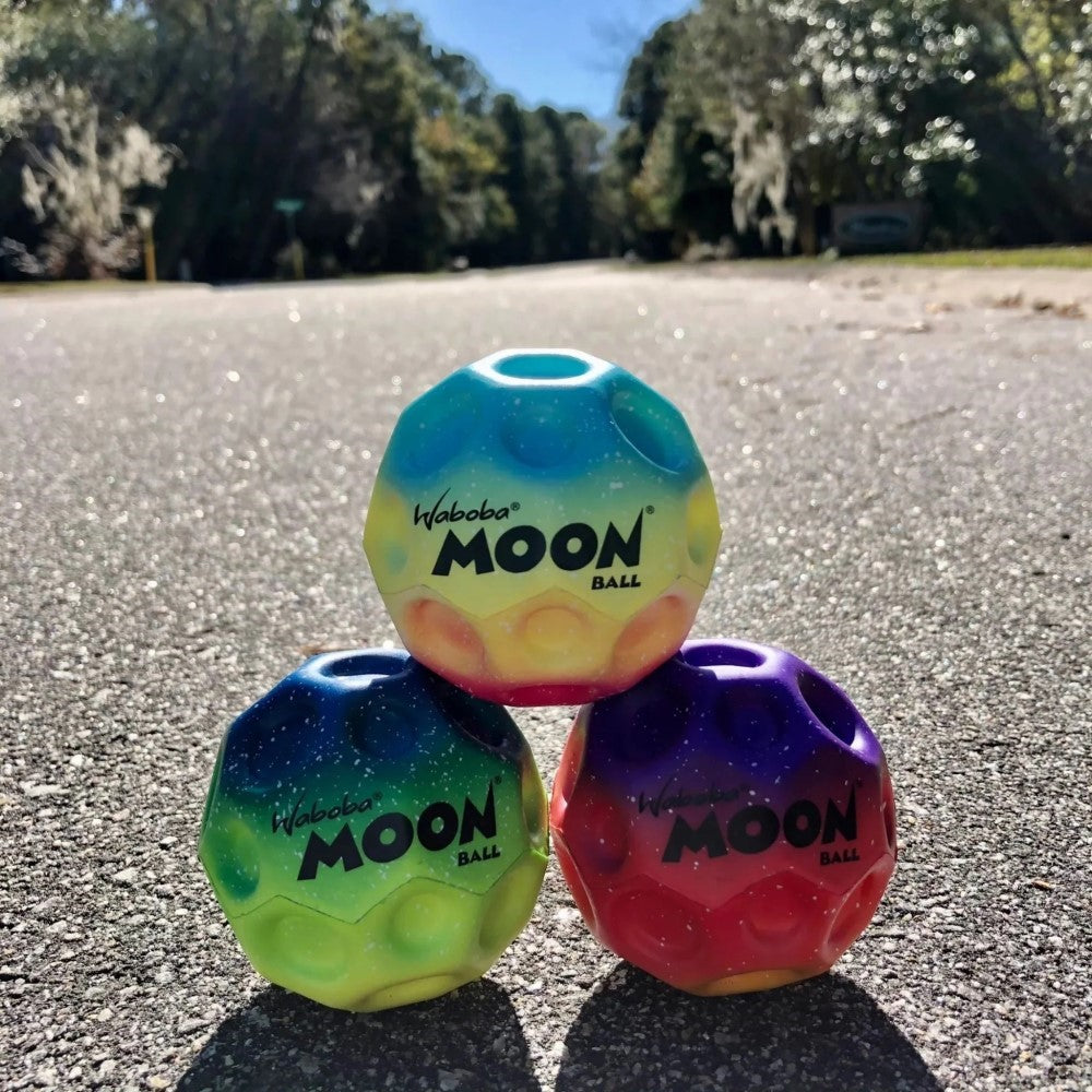 Waboba Rainbow Moon Ball Top Mavi