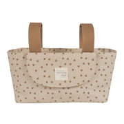 Walking Mum Poppy Bebek Arabası Kalpli Organizer Çanta Cinnamon Kahverengi