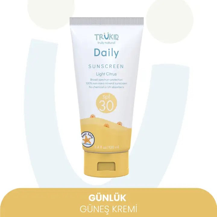 TruKid Günlük Kullanıma Uygun Güneş Kremi SPF 30 100 ml