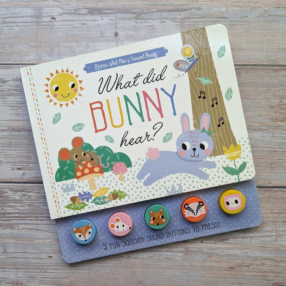 What Did Bunny Hear? (Press And Play Sound Book)