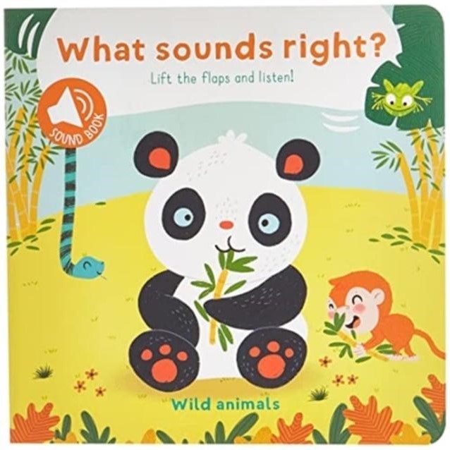 What Sounds Right: Wild Animals Eğitici Kitap