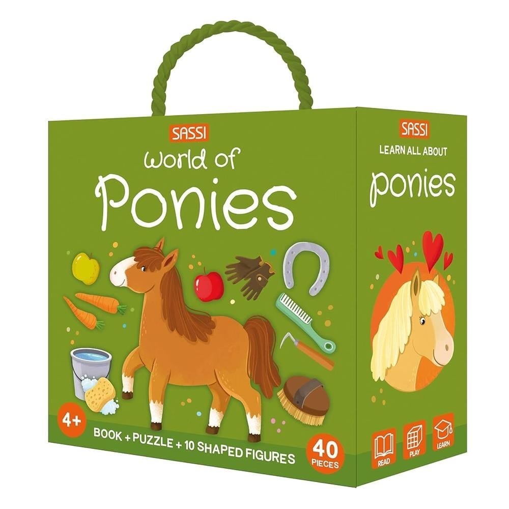 Word Of Ponies - Book and Puzzle