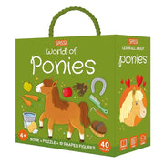 Word Of Ponies - Book and Puzzle