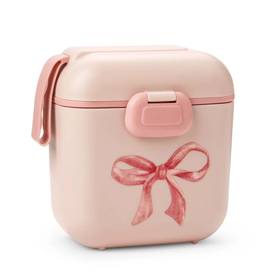 Elodie Details Beslenme Kutusu Rosy Bow - Çatal Kaşık Tabak