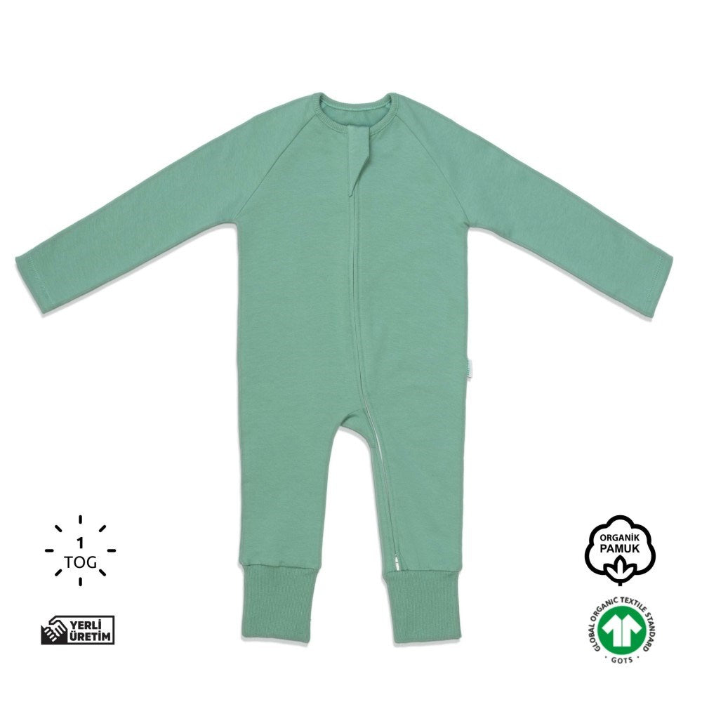 Zuppers Çocuk Ayaklı Uyku Tulumu 1.0 Tog Mint Yeşili Mint